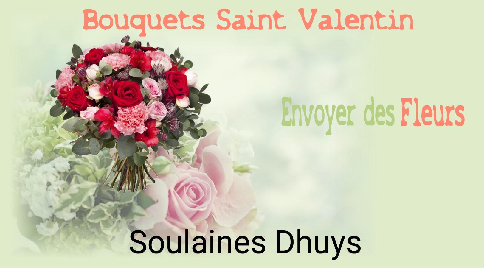 Roses de Saint-Valentin livrées à Soulaines-Dhuys